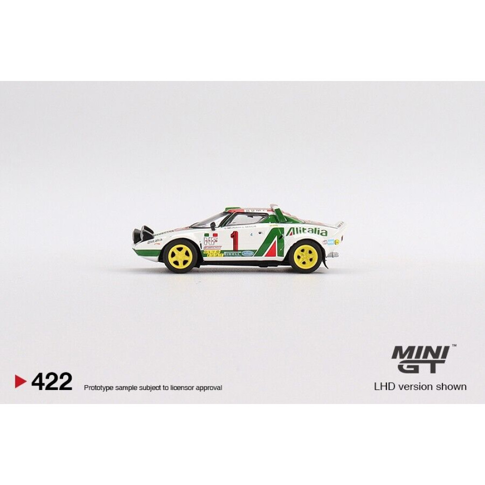 ミニカー 1/27 LANCIA STRATOS 77 Monte Carlo Машинка Mini GT Lancia Stratos HF 1977 Rally MonteCarlo Winner #1